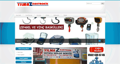 Desktop Screenshot of gebzeyilmazelektronik.com